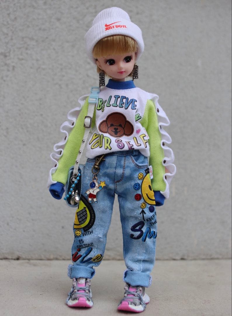 リカちゃん服 リカちゃんアウトフィット ブライス服 オビツ22 服
