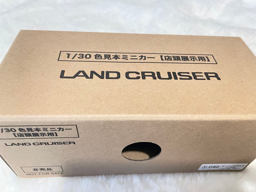 ランドクルーザー 1/30 ミニカー 非売品 トミカに期待！ 新型ランドクルーザー ZX 300系 1/30 ダイキャスト製