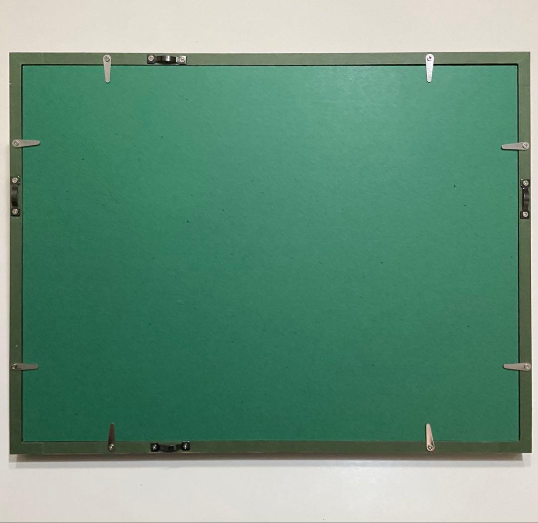 絵画・額縁・版画・上砂 理佳・銅版画・パン屋少年の朝・美術品