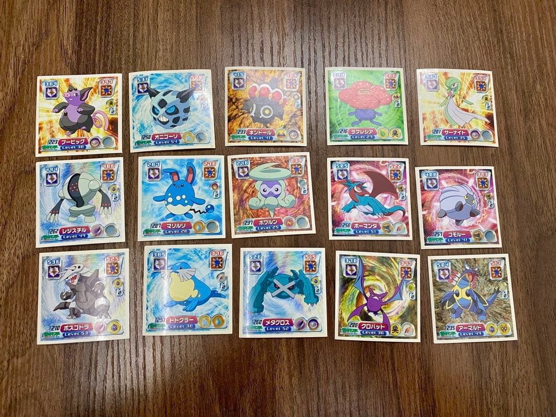 アマダ ポケモンシール☆15枚セット - メルカリ