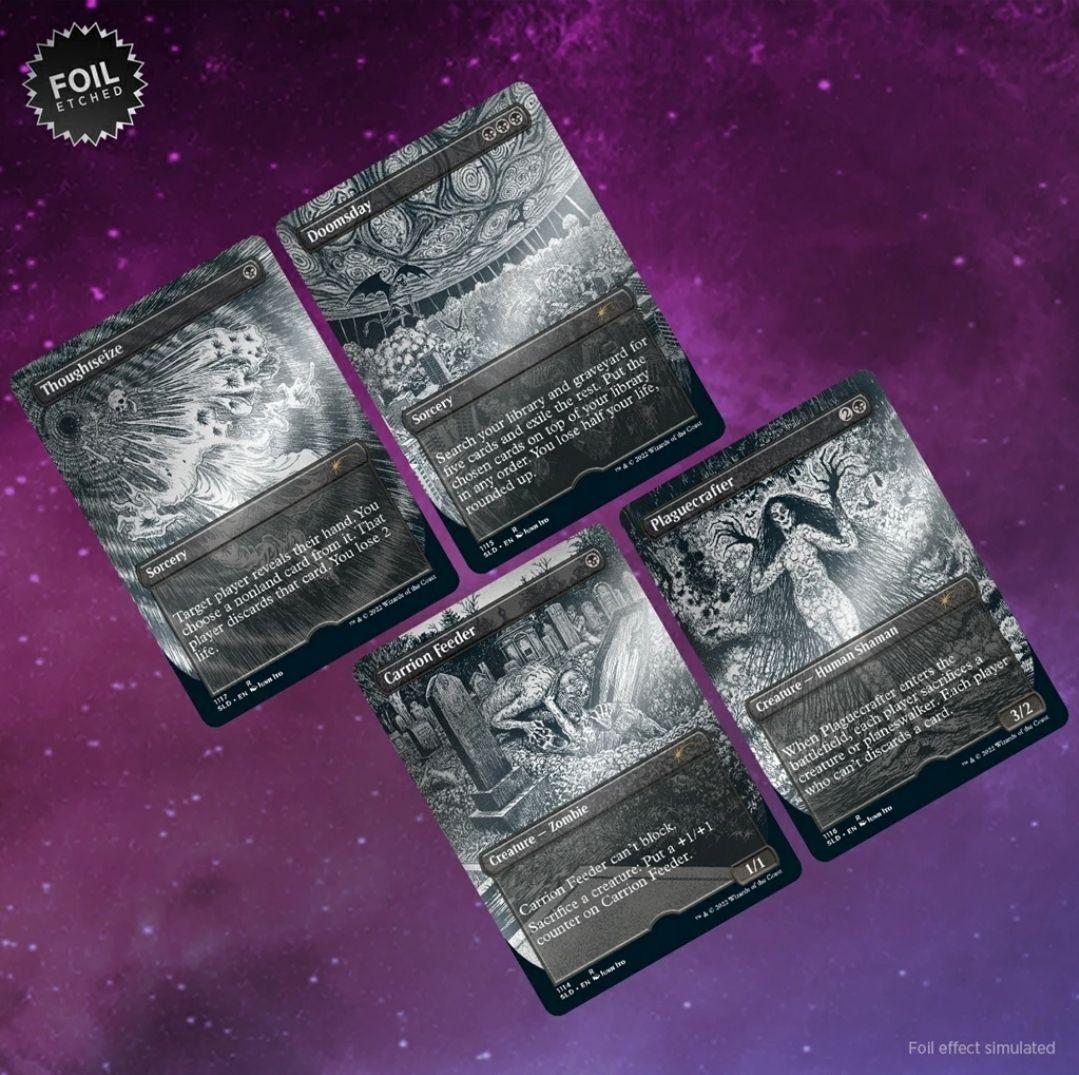 MTG Secret Lair Junji ito 英語 foil Junji Ito Magic the Gathering Secret Lair (English) Etched Foil | eBay