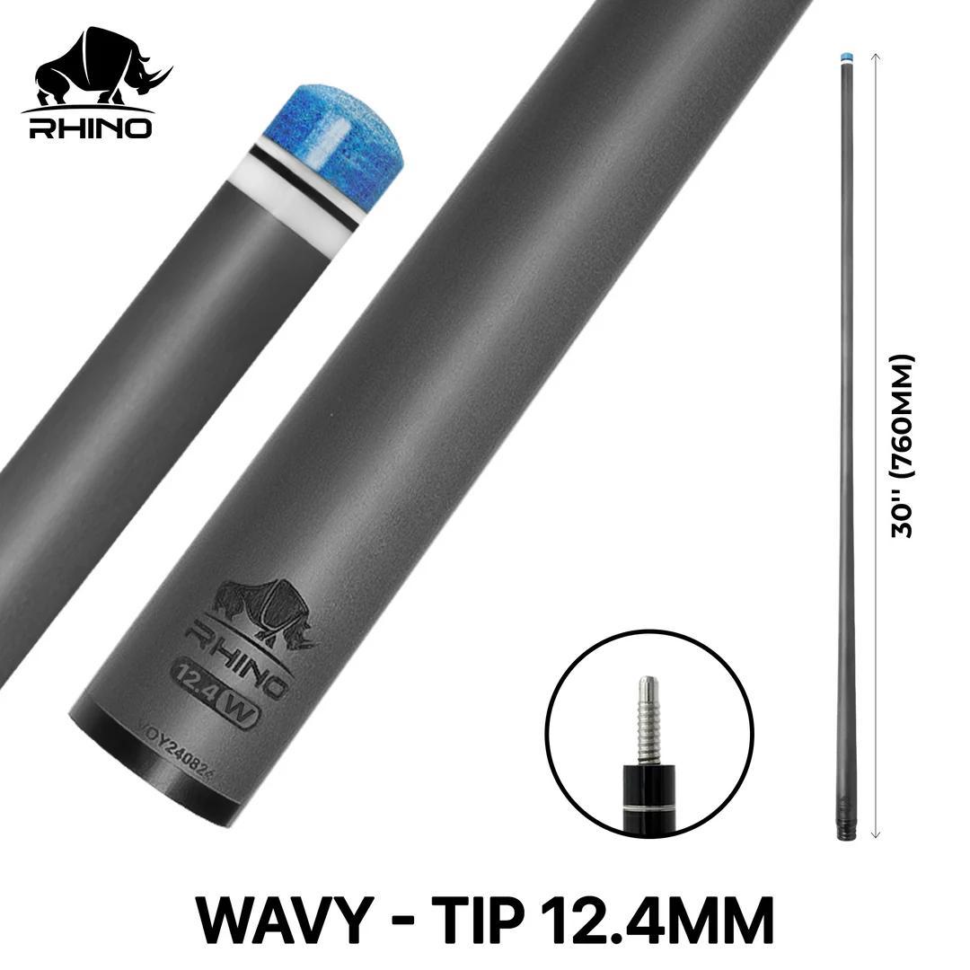 ※入荷しました！【Rhino】 WAVY 12.4mm カーボン シャフト