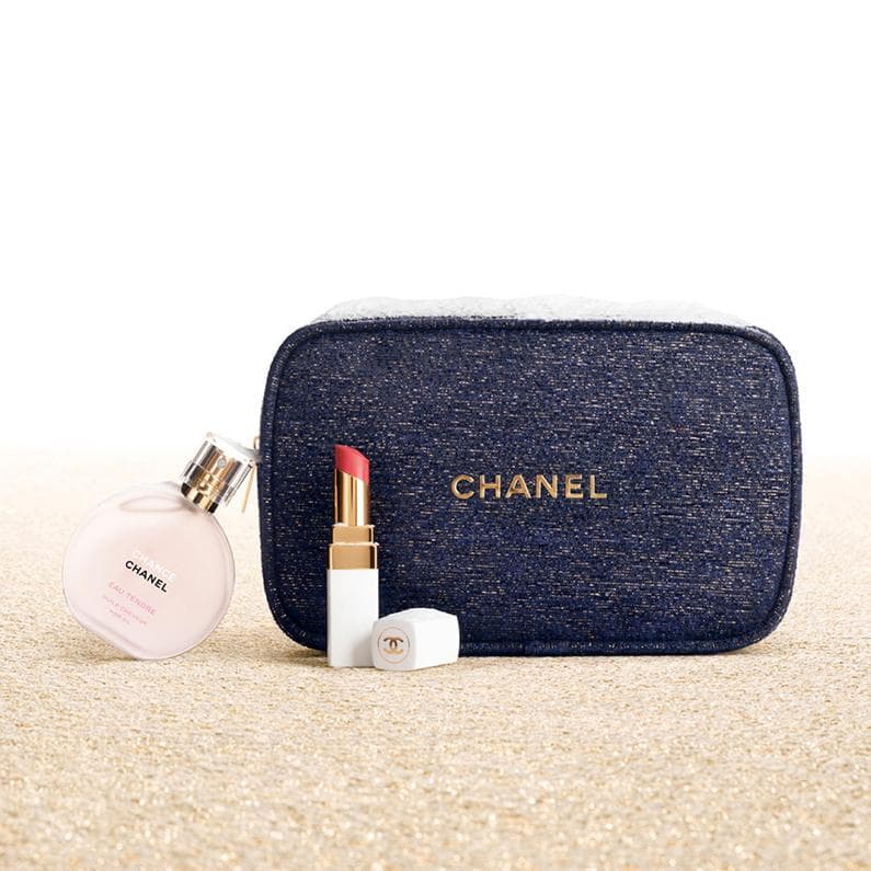 シャネル　CHANEL　[限定]エッセンシャル セット　プレゼントにも シャネルのフレグランス・メイク・スキンケア限定キットが登場 抽選