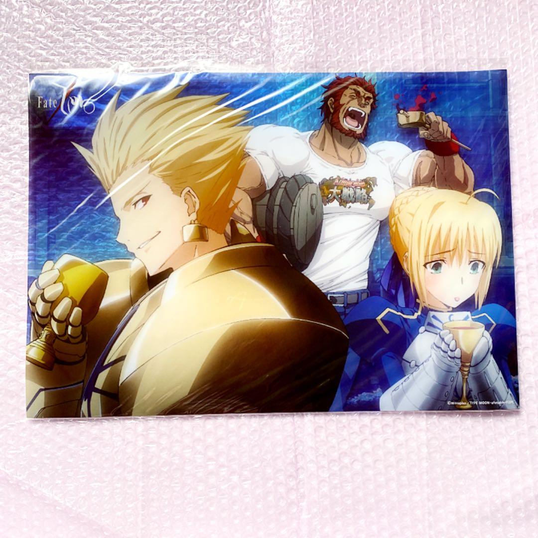 Fate/Zero セイバー アーチャー ギルガメッシュ クリアポスター - メルカリ