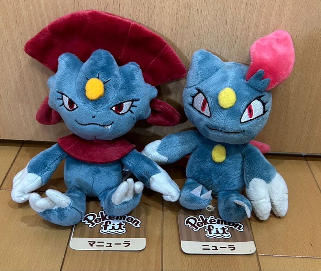 ポケモンセンター限定ぬいぐるみpokemon fitマニューラニューラ - メルカリ