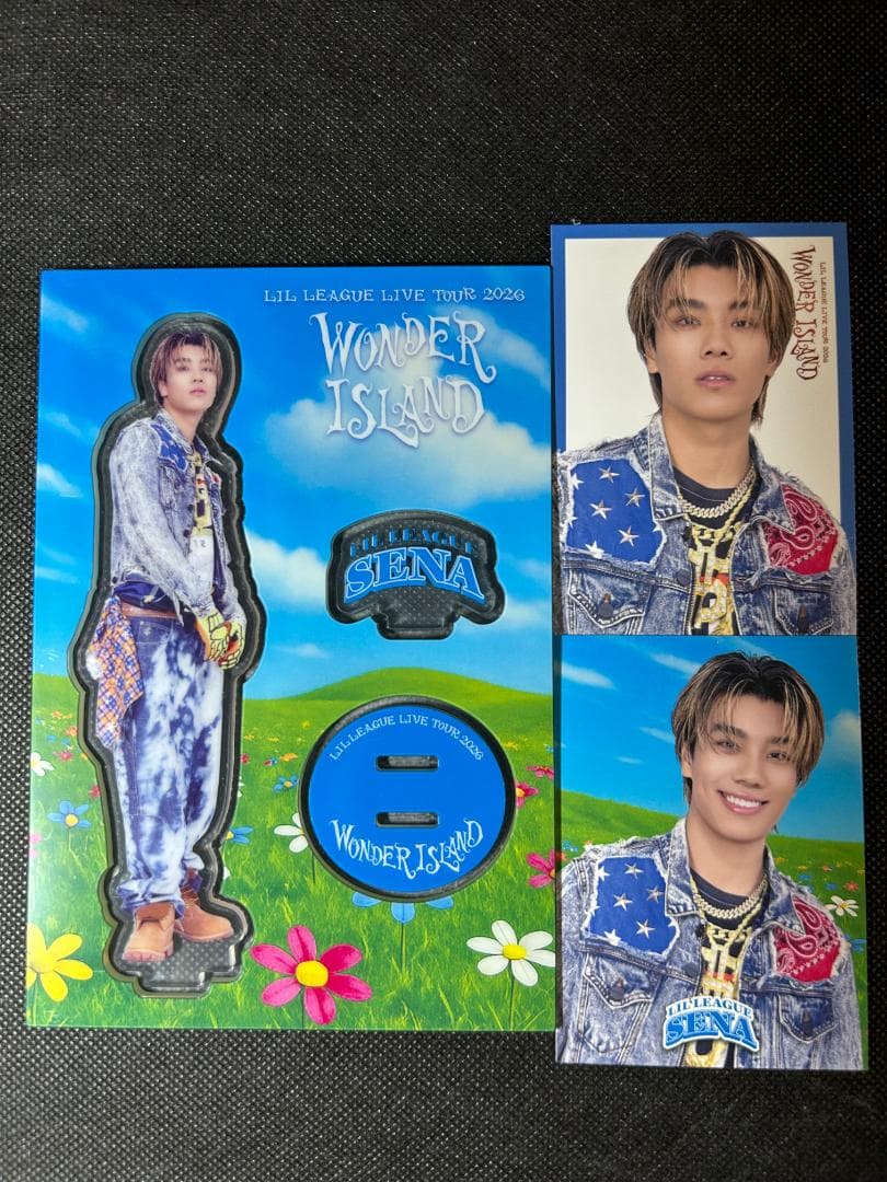 岩城星那 Wonder Island アクリルスタンド&フォトカード リルリーグ