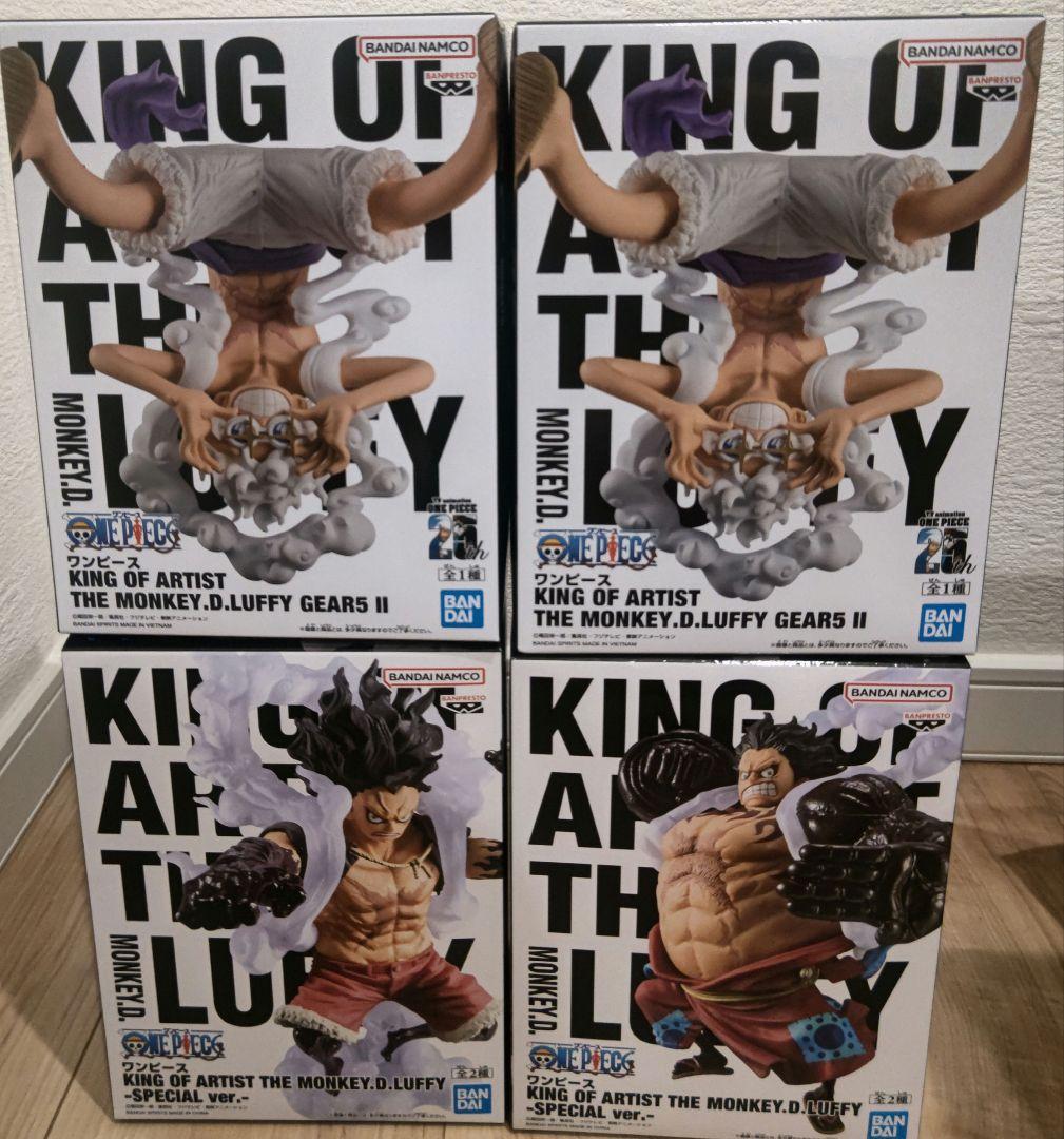 ワンピースKING OFARTIST4体セット