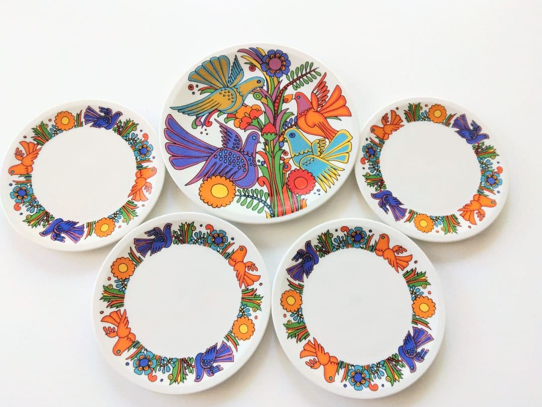 ビレロイ&ボッホ アカプルコ プレート 5枚セット VILLEROY&BOCH ビレロイ＆ボッホ アカプルコ ティーカップ ソーサー Villeroy&Boch