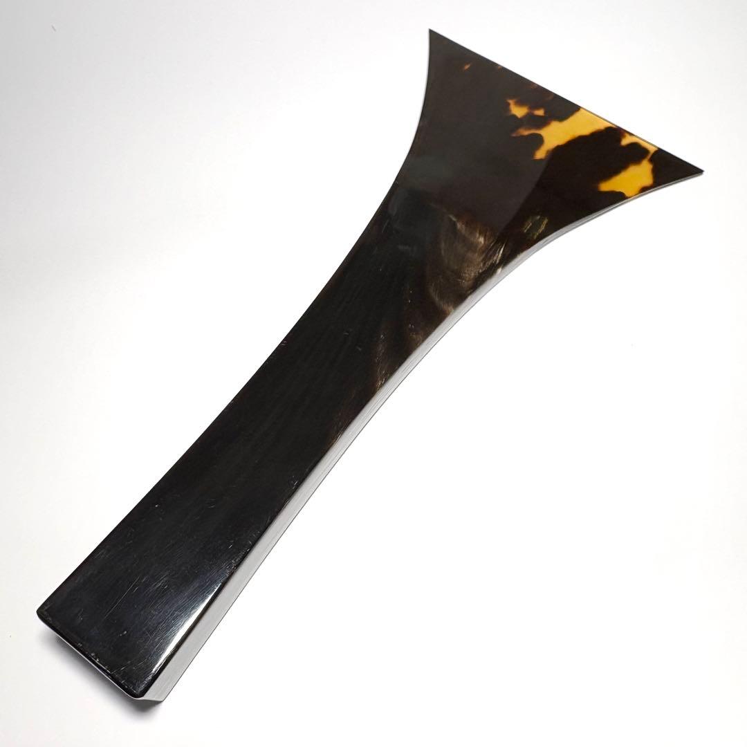 本鼈甲 三味線撥 撥先約89mm 全長180mm 重量118g 高級天然素材 三司達企業股份有限公司-釣具部門-釣竿-路亞／軟絲GAME TYPE SLOW J