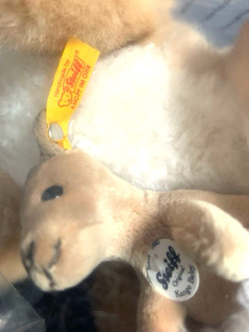大特価セール✨カンガルーのカンゴと赤ちゃん】新品未開封 Steiff 出産