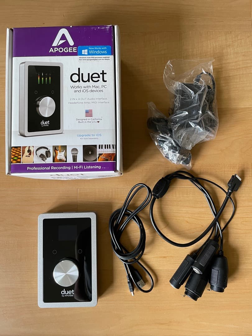 Apogee Duet for iPad, iPhone & Mac【DTM・DAW】