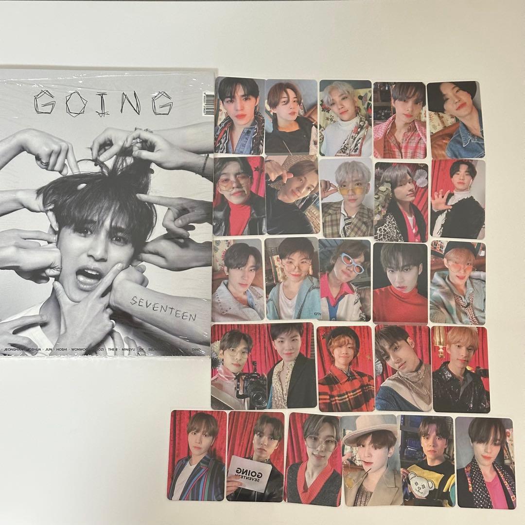GOING SEVENTEEN MAGAZINE vol.1 トレカコンプ - メルカリ