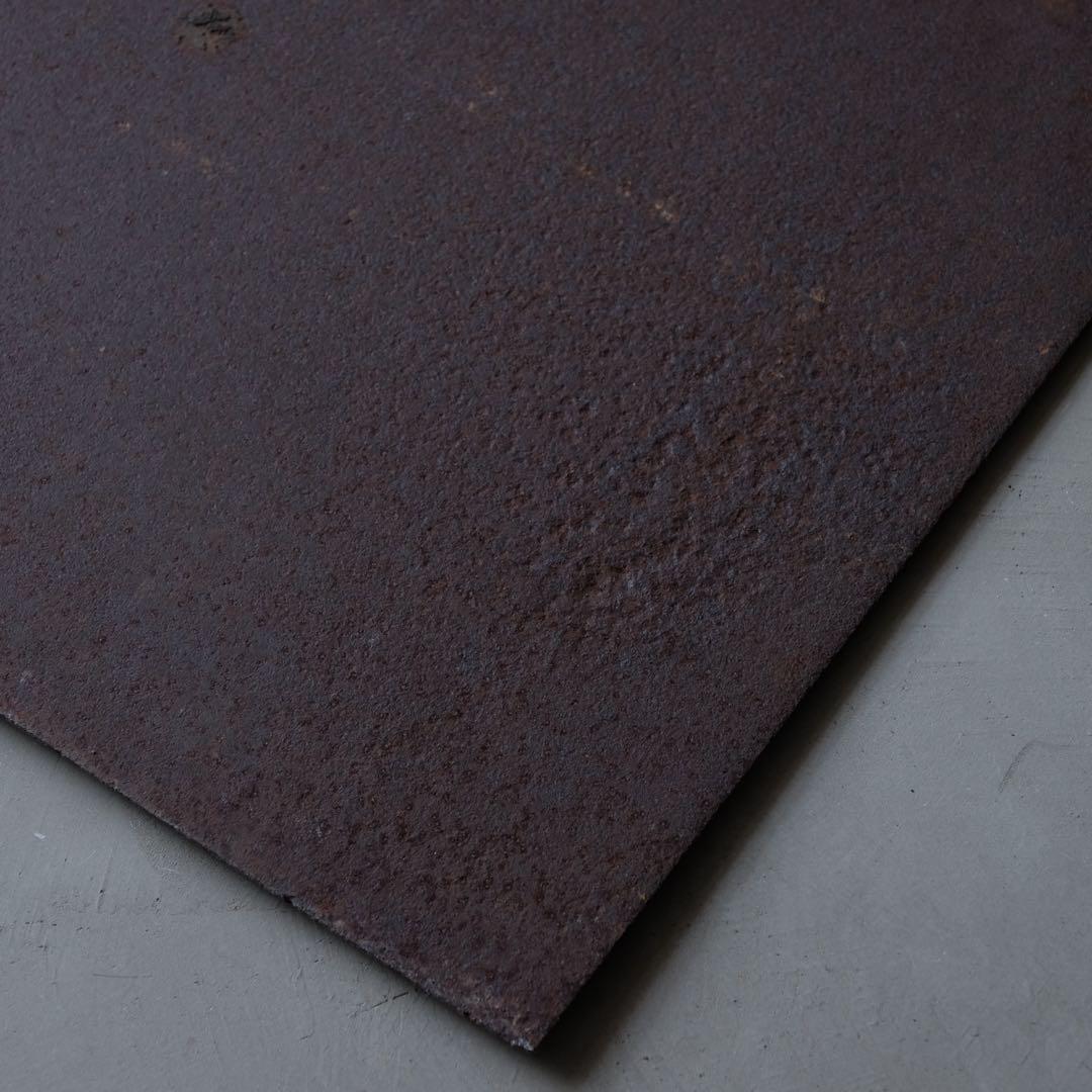 錆びた鉄板 絵画 看板 黒板 メニュー オブジェ 古道具 インダストリアル