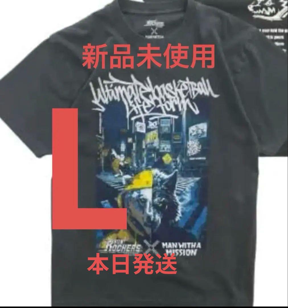 SUN ROCKERS × MAN WITH A MISSION Tシャツ S SUN ROCKERS × MAN WITH A