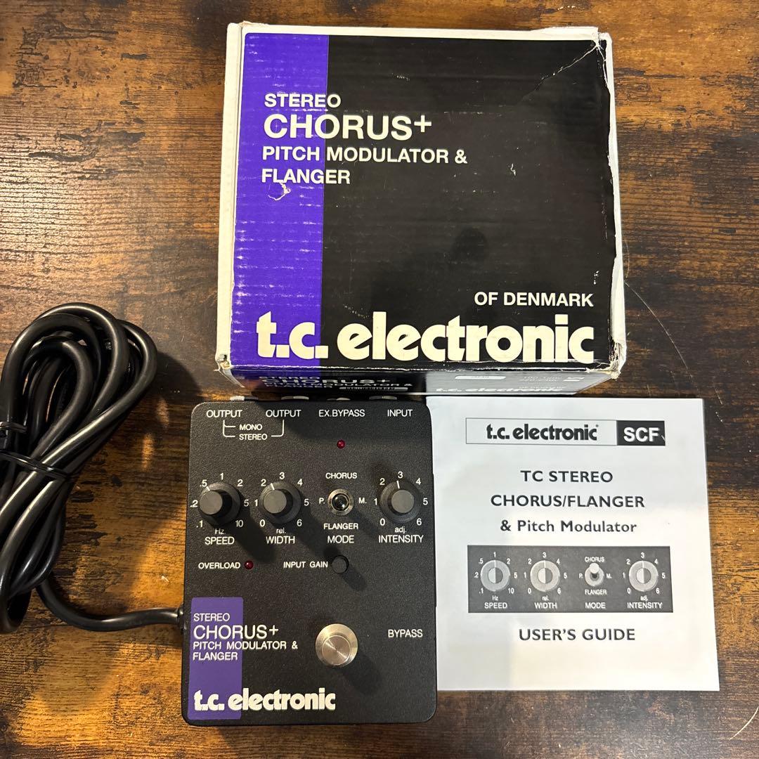 ギター tc electronic SCF STEREO CHORUS+ SCF