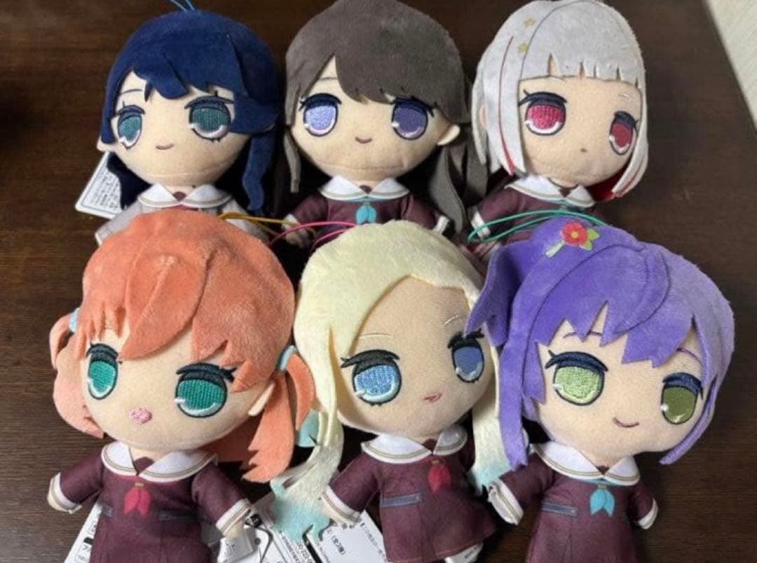 ラブライブ！蓮ノ空女学院 きゅるまるぬいぐるみ 全6種 セット - メルカリ