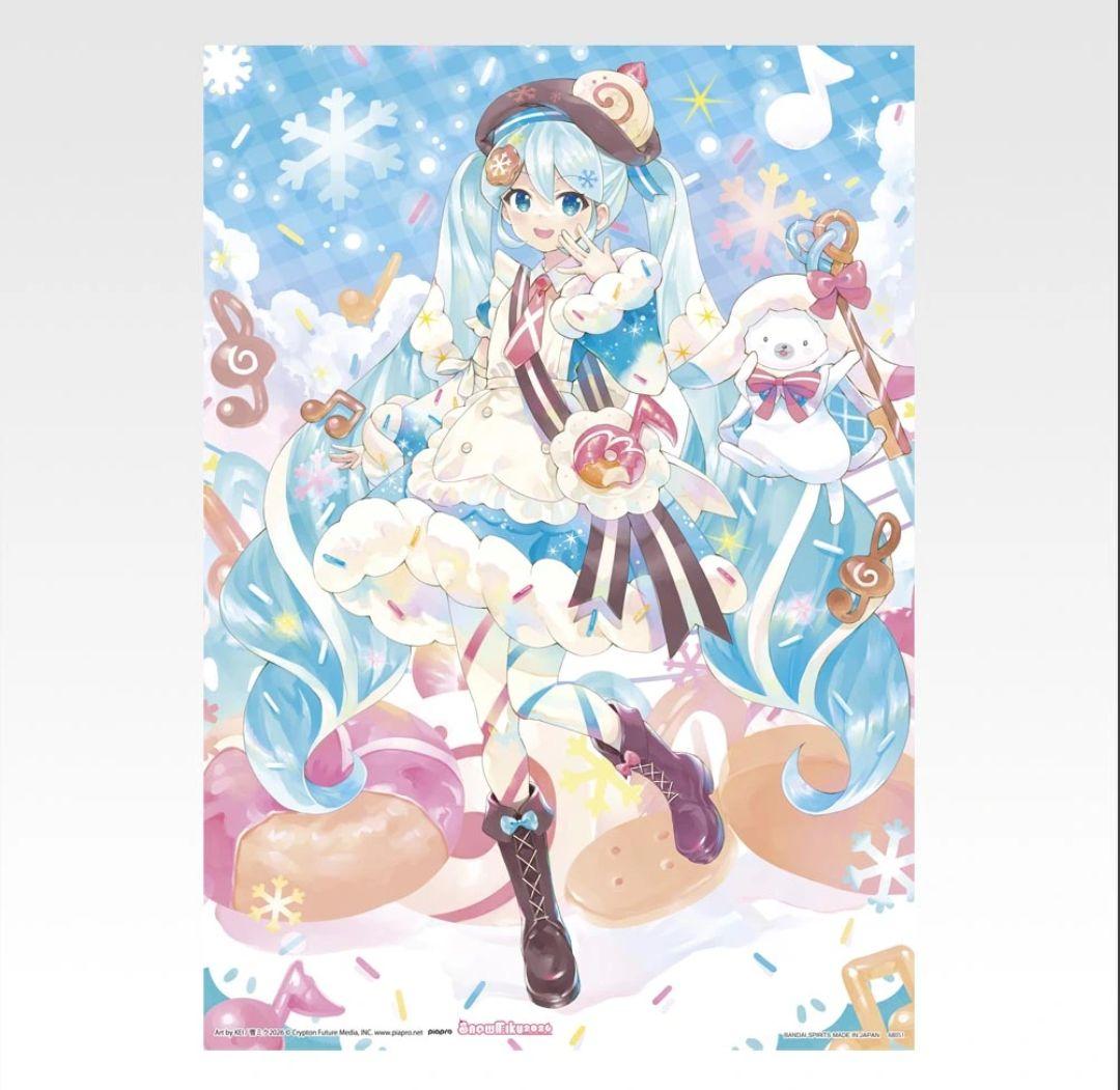 一番くじ 雪ミク 2026 アクリルスタンド クリアポスター - メルカリ