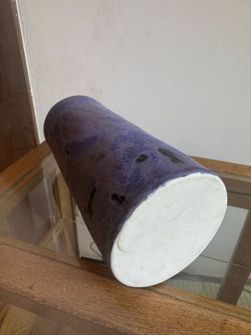 結城彩 花器 フラワーベース 陶器 人気色 油薬