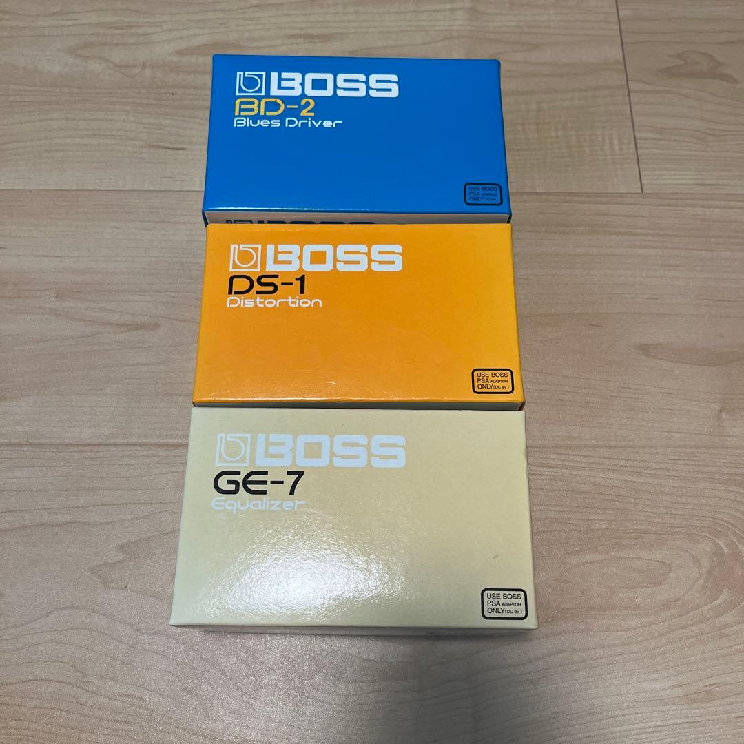 BOSS BD-2 DS-1 GE-7 エフェクターセット BOSS BD-2 DS-1 GE-7 エフェクターセット BOSS BD-2 DS-1 GE-7