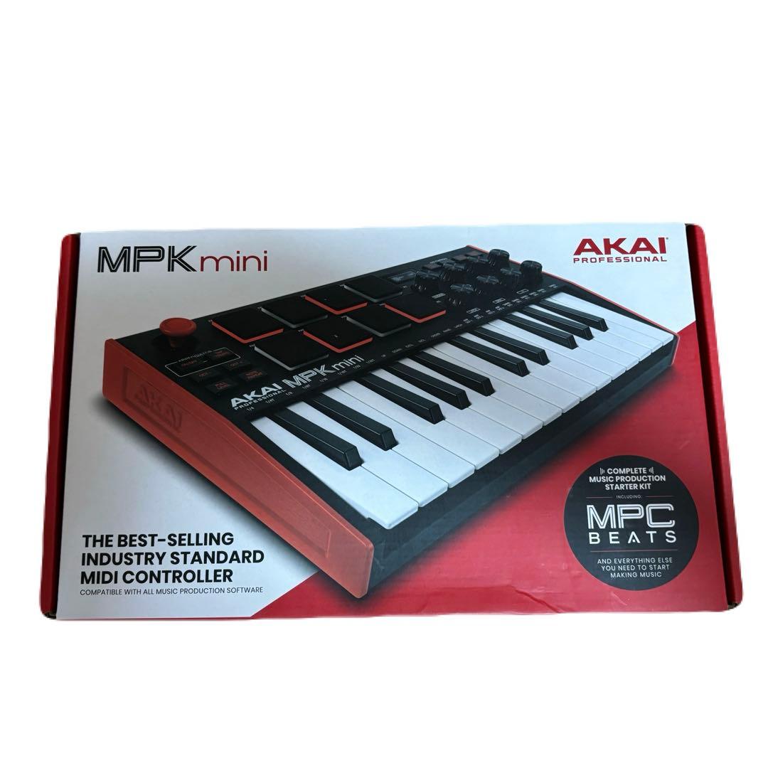 AKAI MPK Mini MIDIコントローラー Akai Professional MPK Mini IV USB-C MIDI Keyboard Controller for