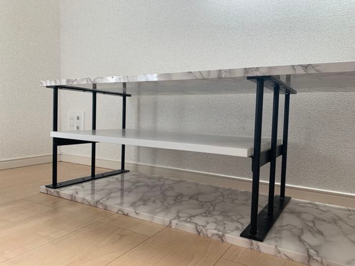 テレビ棚 C/D:43871] TVラック 89 アッシュグレー ｜ ORDERING SHOP
