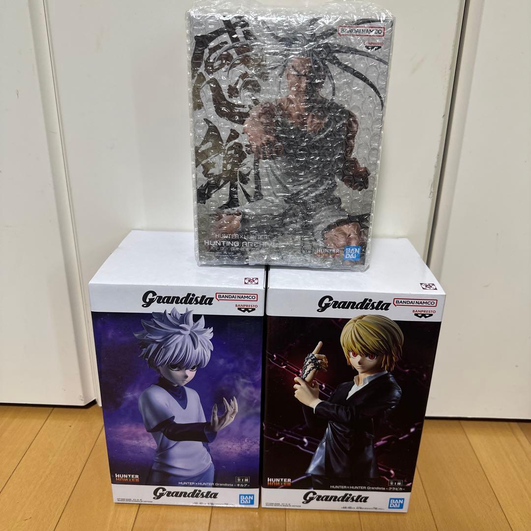 HUNTER× HUNTER キルア、クラピカ、ネテロ フィギュア - メルカリ