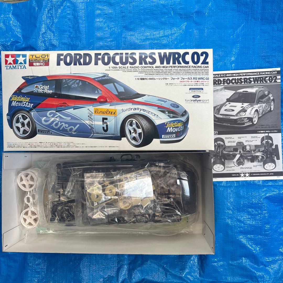 o*9様 TAMIYA FORD FOCUS RS WRC02 1/10TL-0 58292 - Tamiya model database - TamiyaBase.com