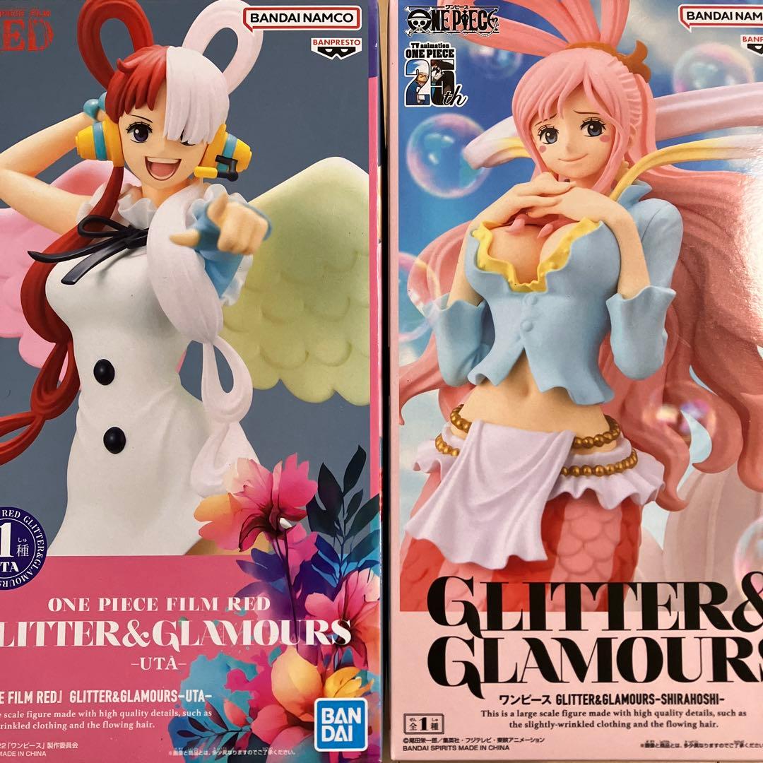 ONE PIECE フィギュア GLITTER&GLAMOURS しらほし ウタ - メルカリ
