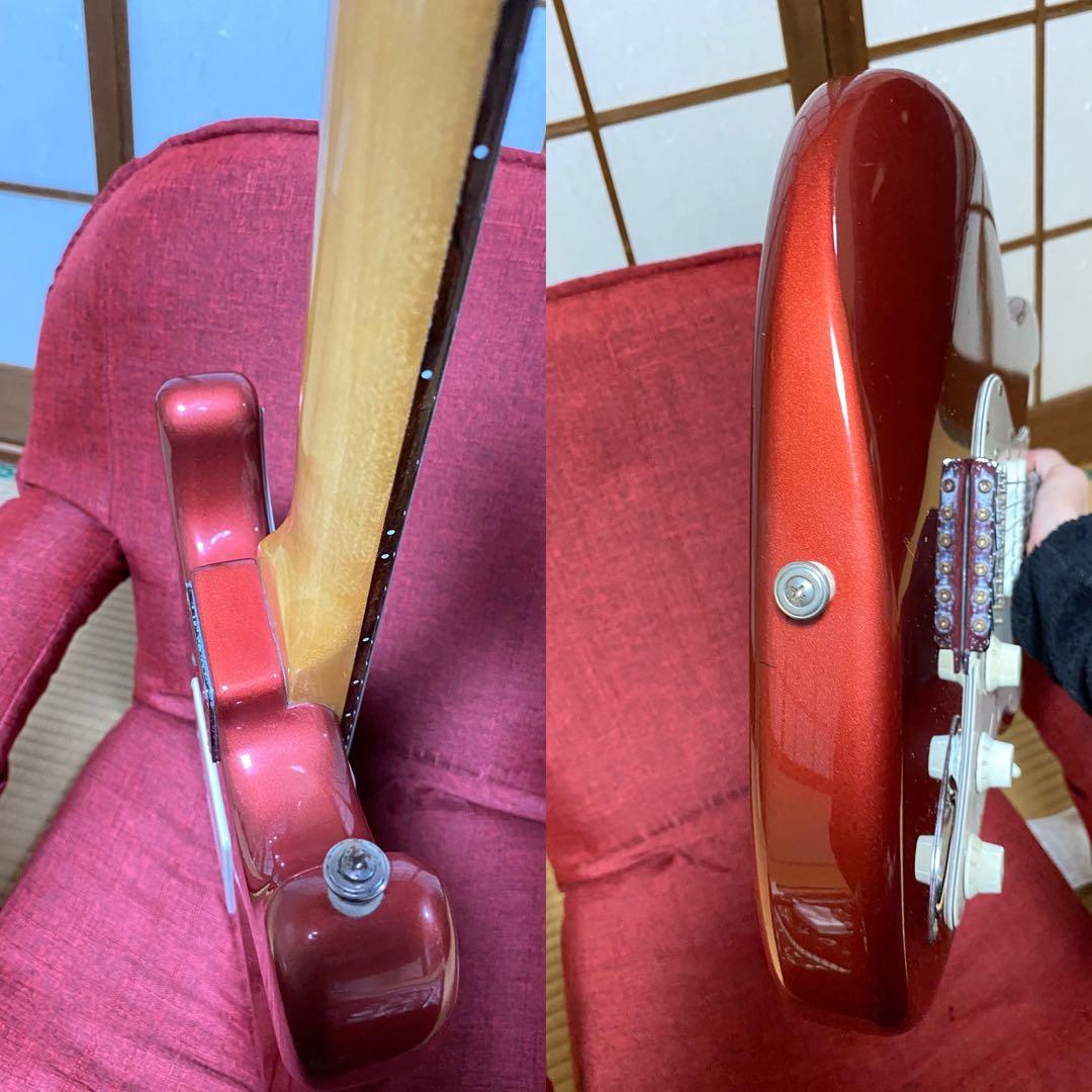 美品】BUSKER'S バスカーズ ストラトキャスター 赤 エレキギター 入門
