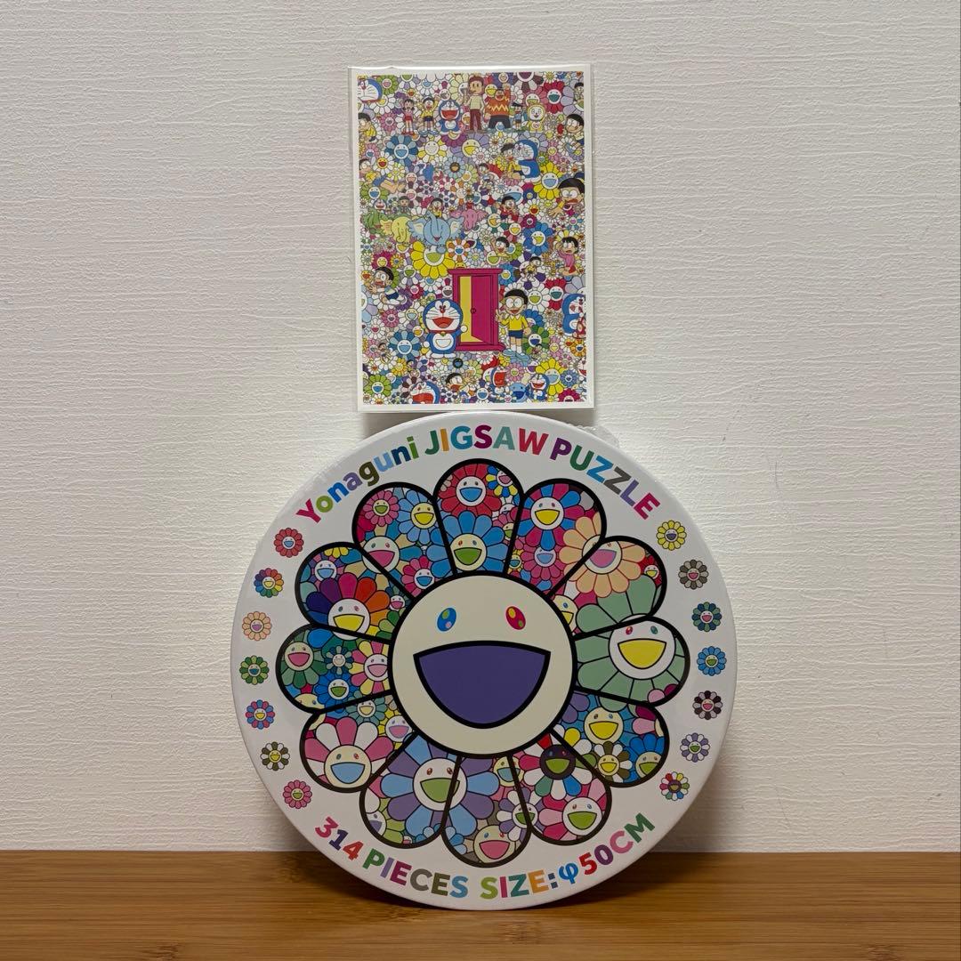 村上隆 ジグソー パズル ドラえもん展 ポストカード まとめ売り zingaro 村上隆 ジグソー パズル ドラえもん展 ポストカード まとめ売り