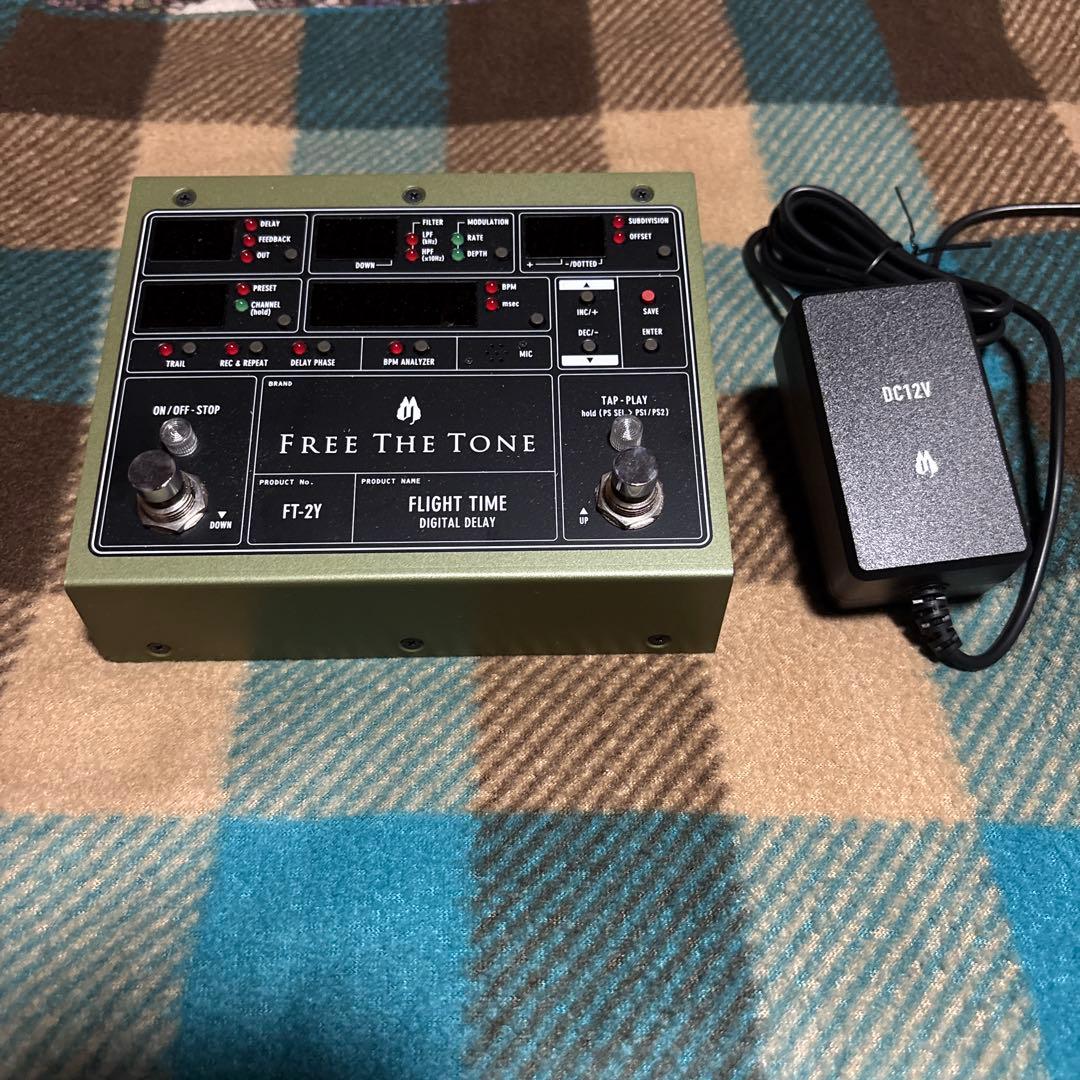 FREE THE TONE FT-2Y デジタルディレイ Free The Tone FLIGHT TIME / FT-2Y [DIGITAL DELAY]｜ミュージック
