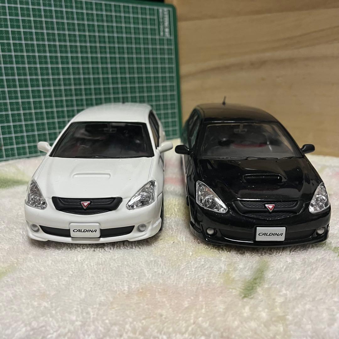 トヨタ　カルディナ TOYOTA CALDINA 1/24 スケール　ミニカー Amazon | 1/24 トヨタ カルディナ CALDINA カラーサンプル 非売品