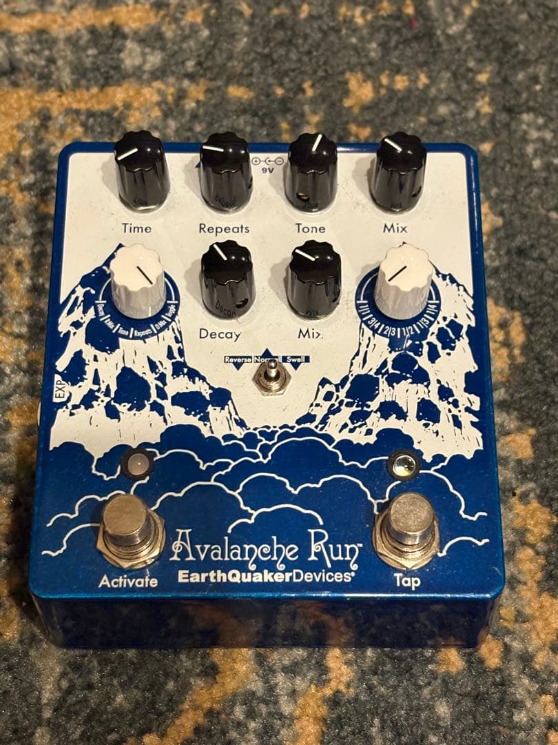 Avalanche Run EarthQuaker Devices エフェクター EarthQuaker Devices Avalanche Run Delay and Reverb Pedal