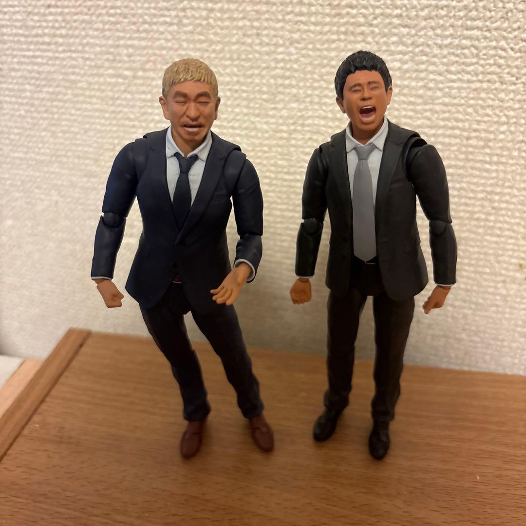ダウンタウン　フィギュア 交換パーツ付き 再現度がすごい！ダウンタウン浜田さん、松本さんが『S.H.Figuarts』に