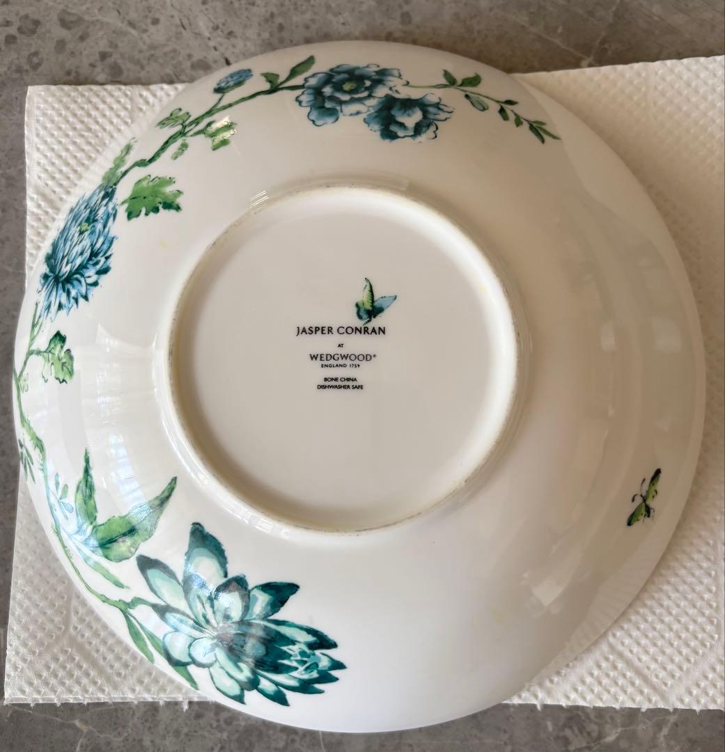 WEDGWOOD シノワズリ ホワイト パスタ/サラダボウル22cm - メルカリ