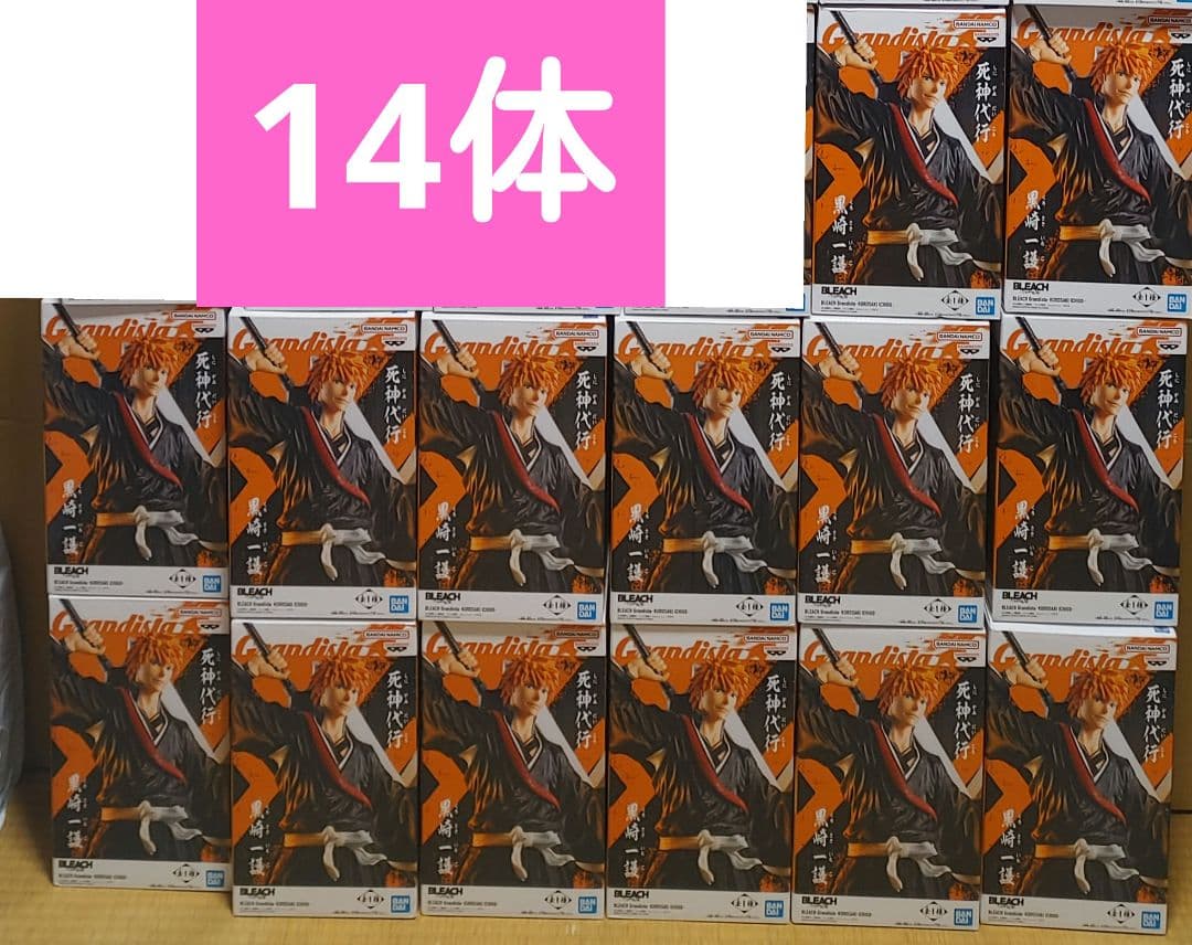 Grandista BLEACH 黒崎一護 14体セット プライズ① BLEACH Grandista 黒崎一護 フィギュア - メルカリ