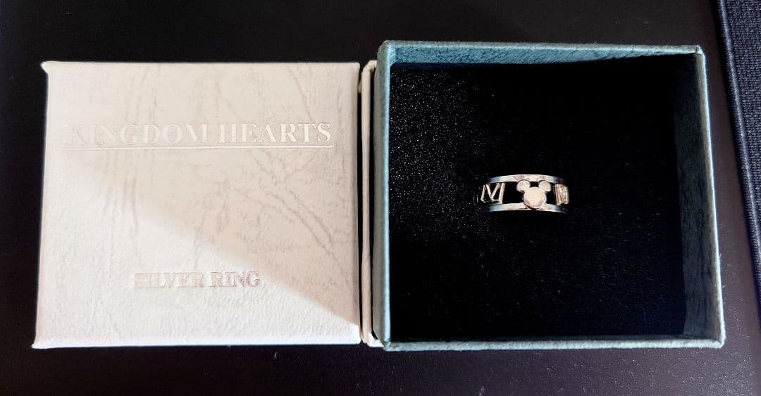 【11号】KINGDOM HEARTS シルバーリング Square Enix Kingdom Hearts Monogram Ring 