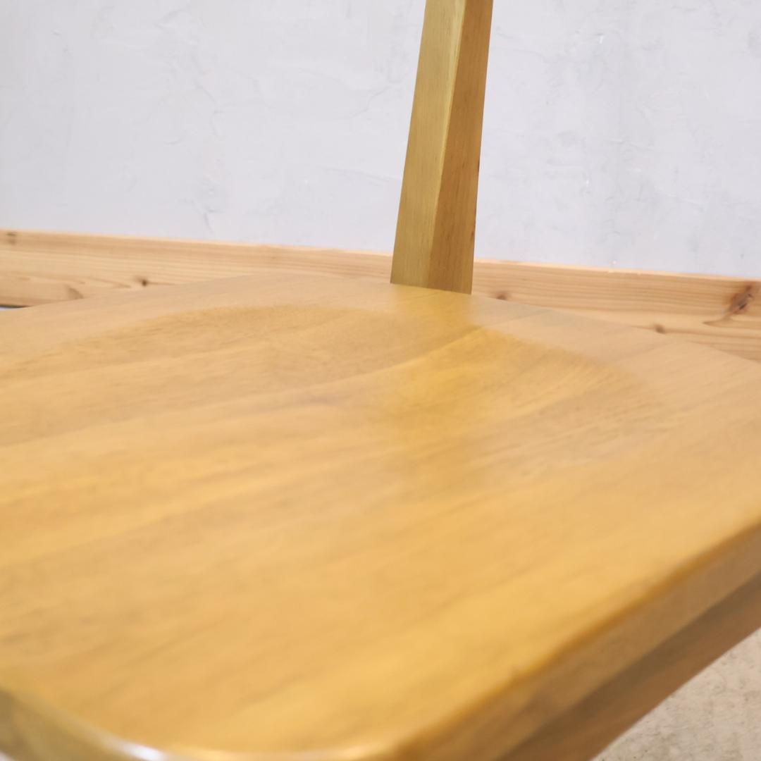 ICHIBA 市場家具 Rasic オーク材 ダイニングチェア レトロ 椅子 - メルカリ