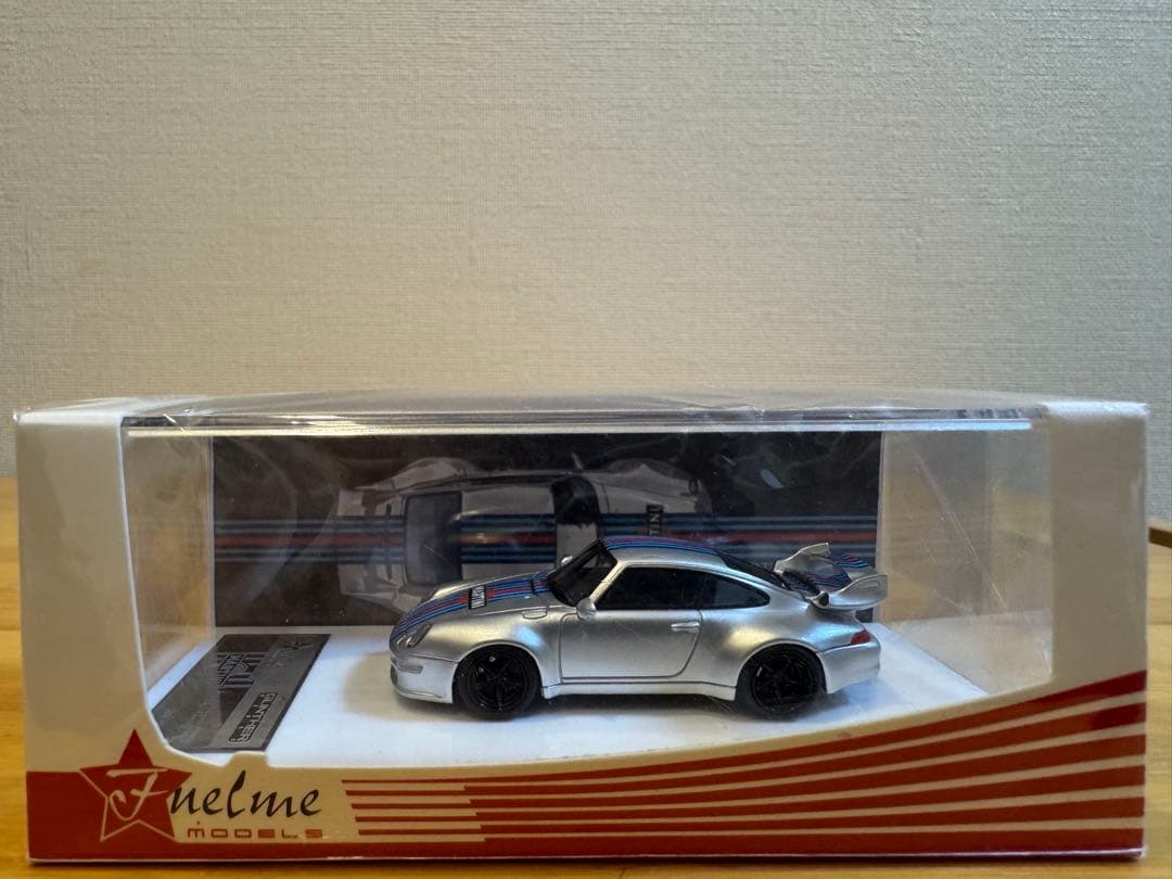 【Fuelme model】GUNTHR Porsche Martini400R FuelMe 1:64GW Porsche Gunther Werks 993 GULF car model 400R resin
