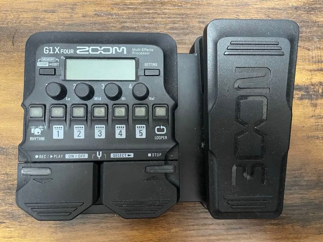 Zoom G1X Four ギターエフェクター ZOOM G1X FOUR Guitar Multi-Effects Processor｜ミュージックランドKEY