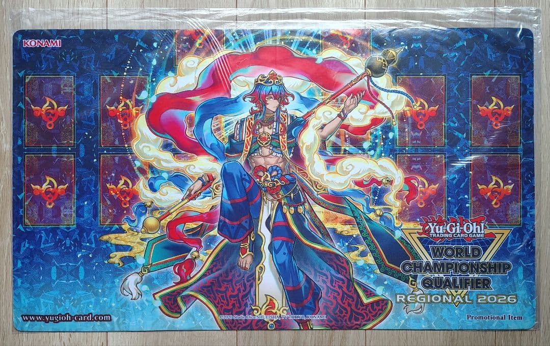 遊戯王 公式 プレイマット 絢嵐たるスエン WCQ 2026 未開封 EU版 遊戯王 WCQ 2026 絢嵐たるスエン プレイマット 海外 Radi I1b3 - メルカリ