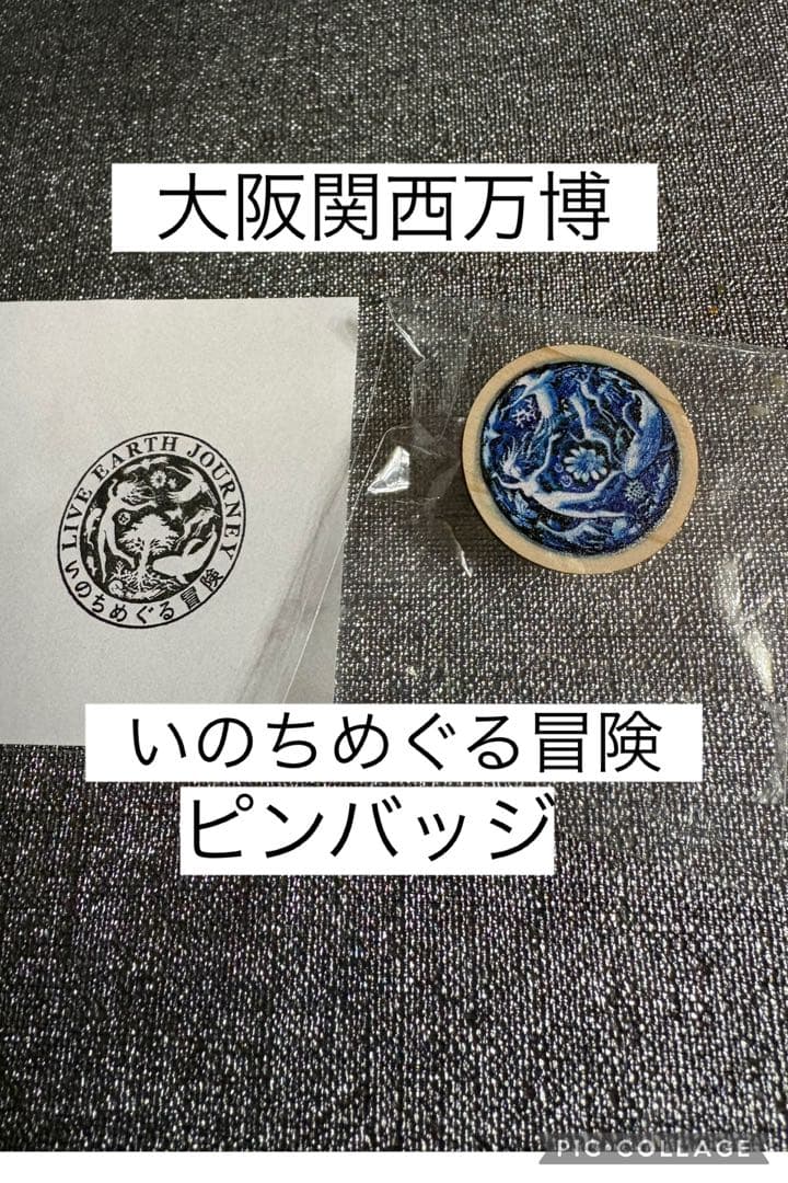 新品】大阪関西万博 いのちめぐる冒険 ピンバッジ 超時空シアター
