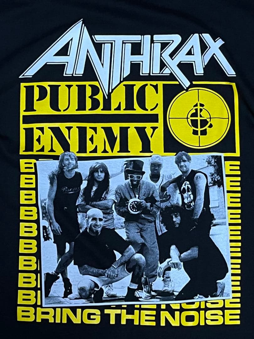 ANTHRAX PUBLIC ENEMY Tシャツ - メルカリ