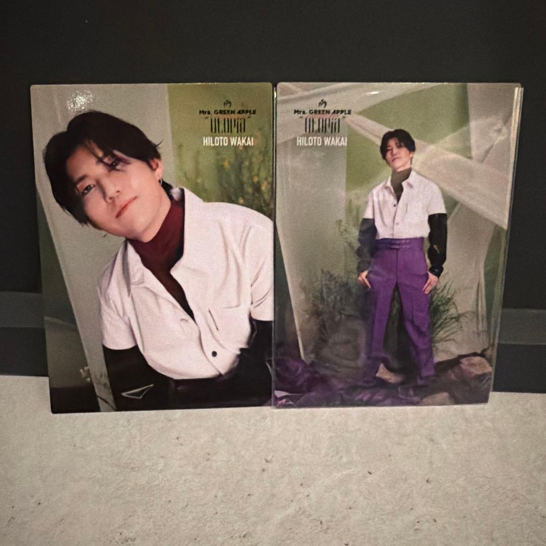 Mrs. GREEN APPLE フォトカード 2枚セット 若井滉斗 - メルカリ