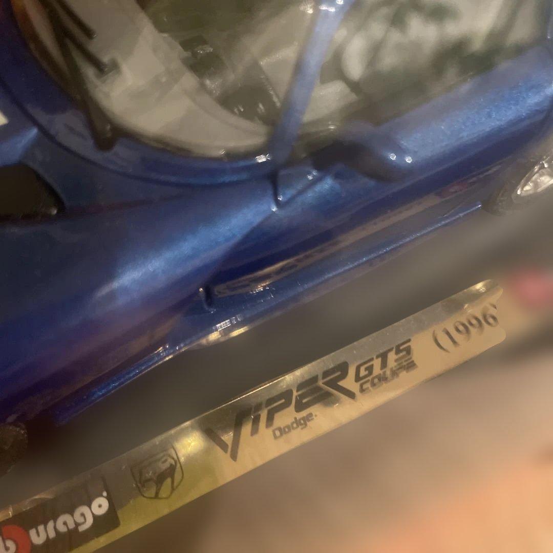 burago 1996年式 ブラゴ ダッチ バイパー GTS クーペ 1/24 - メルカリ