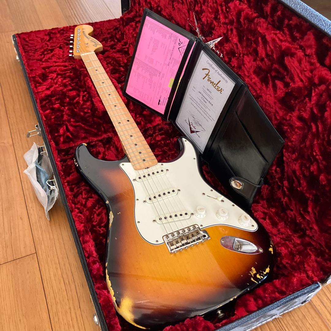 Fender Stratocaster J Relic 2017年製 Fender Custom Shop 1957 Stratocaster Reissue Heavy Relic Maple