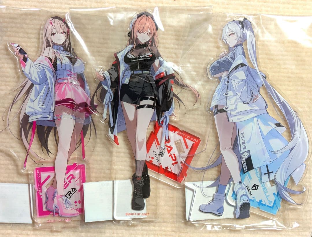 勝利の女神：NIKKE アクリルスタンド 3点セット ラピ バイパー