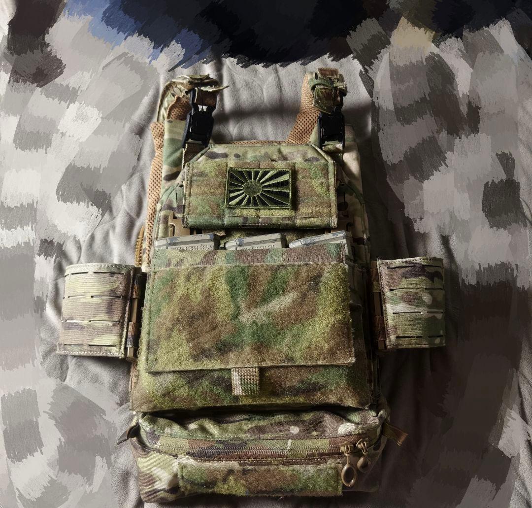 JÄGER CRAFT DESIGN プレートキャリア ASPC3 マルチカム JÄGER ASPC3 | Heta Ranger & JÄGER CRAFT DESIGN