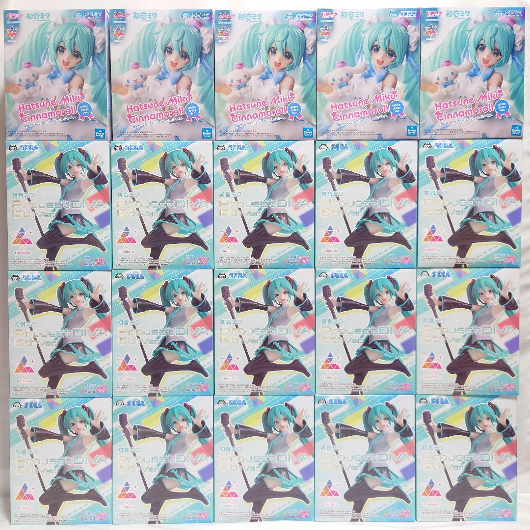 初音ミク15th シナモロール Luminasta フィギュア セット 楽天市場】初音ミクシリーズ Luminasta “初音ミク×シナモロール”の通販