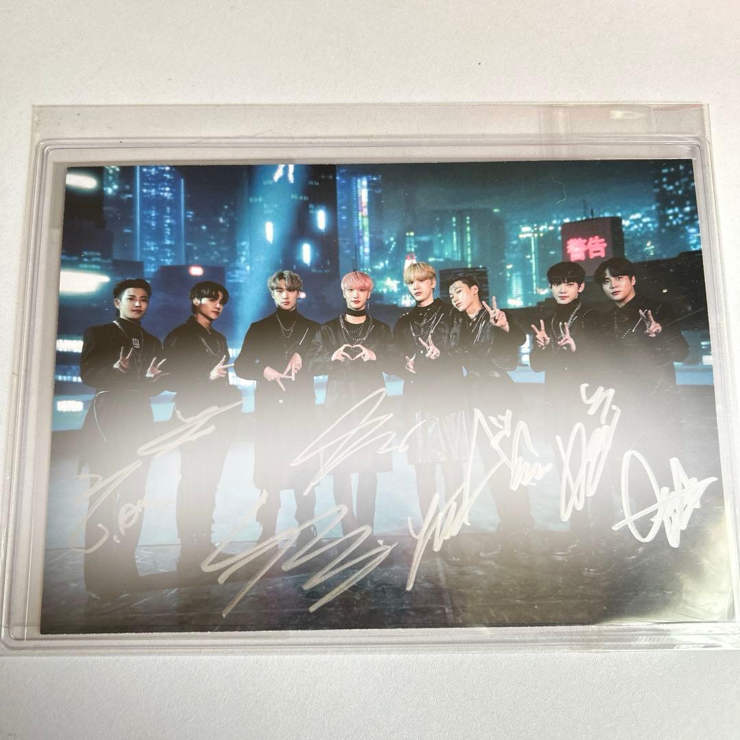 ATEEZ サイン スカパー当選品 ATEEZ JAPAN 2ND SINGLE「Limitless」(3/22発売)発売記念キャンペーン